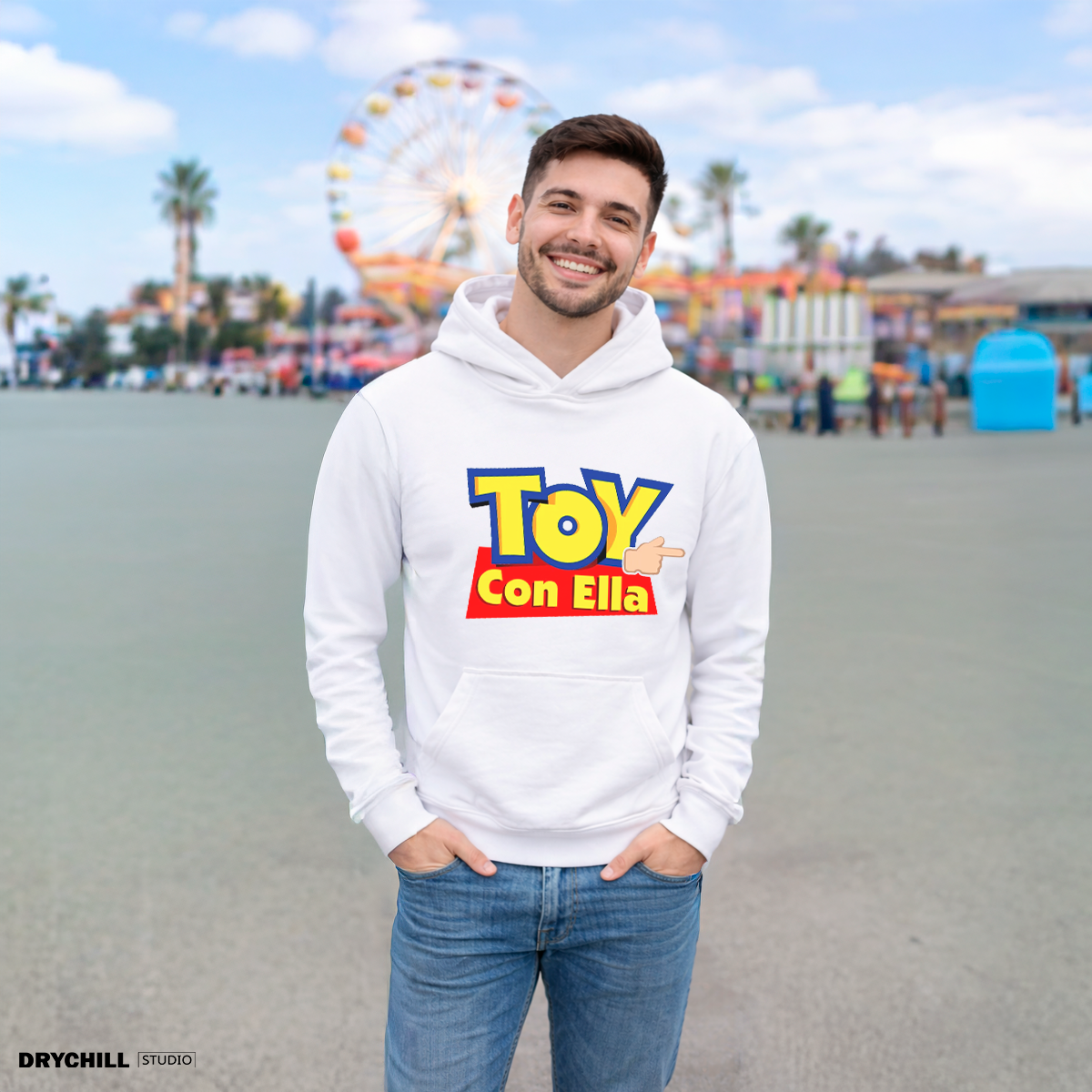 Hoddie TOYCONTIGO - TOY CON ELLA / KING