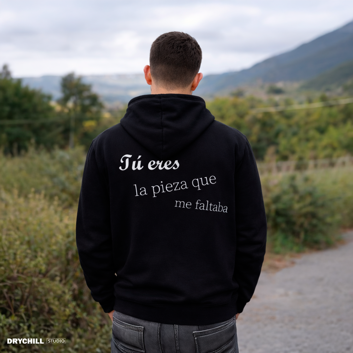 Hoddie ROMPECABEZAS - NEGRA